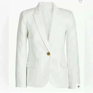 J Crew NWT Cotton Work Blazer Size 00